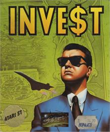Box cover for Inve$t on the Atari ST.